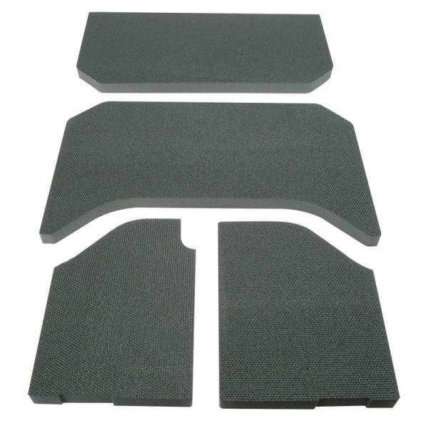 DEI - DEI 50131 DEI 07-10 Jeep Wrangler JK 4-Door Boom Mat Headliner - 4 Piece - Black
