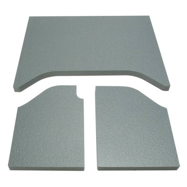 DEI - DEI 50134 DEI 07-10 Jeep Wrangler JK 2-Door Boom Mat Headliner - 3 Piece - Gray