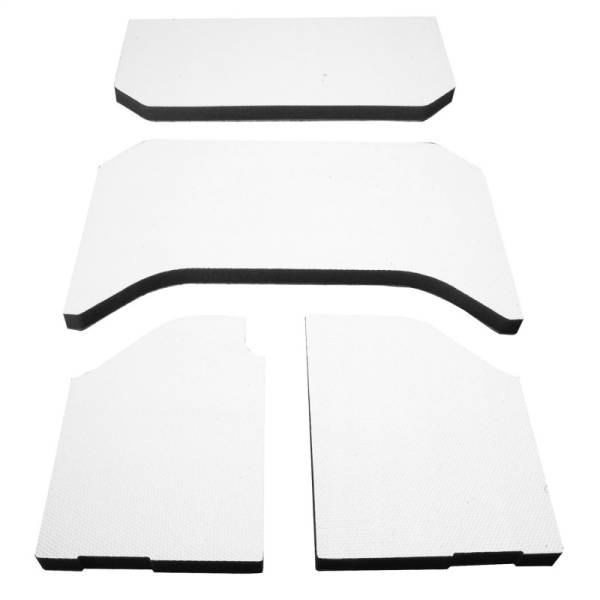DEI - DEI 50135 DEI 07-10 Jeep Wrangler JK 4-Door Boom Mat Headliner - 4 Piece - White