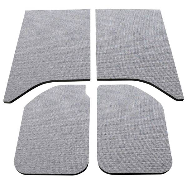 DEI - DEI 50140 DEI 11-18 Jeep Wrangler JK 2-Door Boom Mat Headliner - 4 Piece - Gray