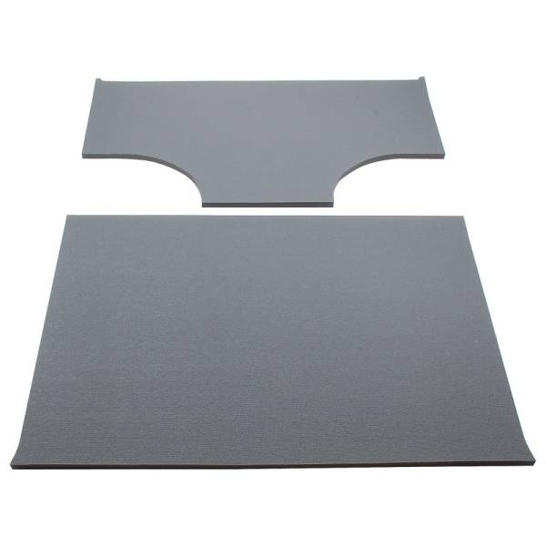 DEI - DEI 50147 DEI 03-06 Jeep Wrangler TJ 2-Door w/Speaker Pods Boom Mat Headliner - 2 Piece - Gray
