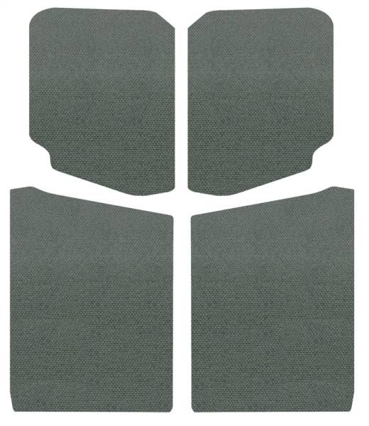 DEI - DEI 50189 DEI 18-23 Jeep Wrangler JL 2-Door Boom Mat Headliner - 5 Piece - Gray