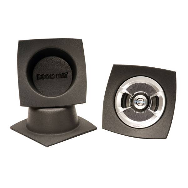DEI - DEI 50320 DEI Speaker Baffles 5.25in Round 6.5in Wide 6.5 Height 4in Deep Pair