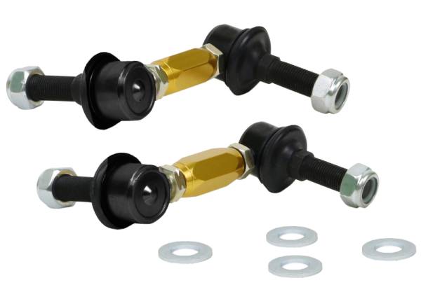 Whiteline - Whiteline KLC180-090 Whiteline Universal Sway Bar Link Assembly Heavy Duty Adjustable Ball/Ball Style