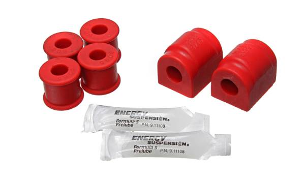 Energy Suspension - Energy Suspension 12.5102R Energy Suspension BMW Rear Sway Bar Set - Red - Fits 1989-1995 BMW 535i, 540i