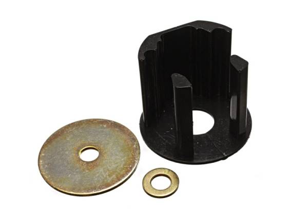 Energy Suspension - Energy Suspension 15.1107G Energy Suspension 09-11 Audi A3/TT / 09-11 VW Passat/Jetta/GTI MKV/MKVI Black Motor Mount Inserts - Fits 2009-2012 Volkswagen Tiguan