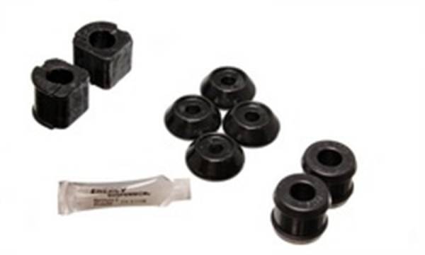 Energy Suspension - Energy Suspension 15.5101G Energy Suspension VW 17Mm Front Sway Bar Set - Black - Fits 1985-1999 Volkswagen Jetta, Golf