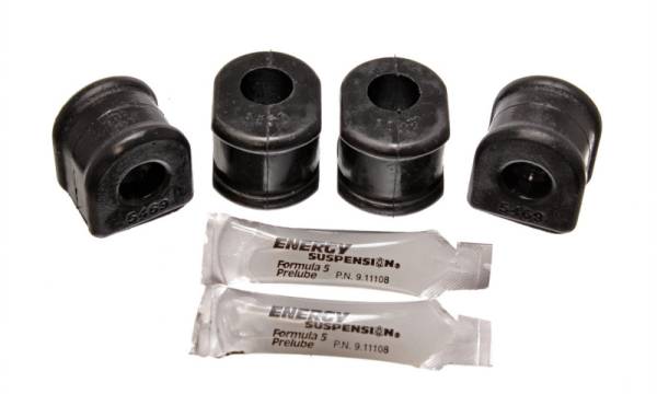 Energy Suspension - Energy Suspension 15.5103G Energy Suspension VW 17Mm Front S/B Set W/End Links - Black - Fits 1979-1988 Volkswagen Scirocco, Rabbit