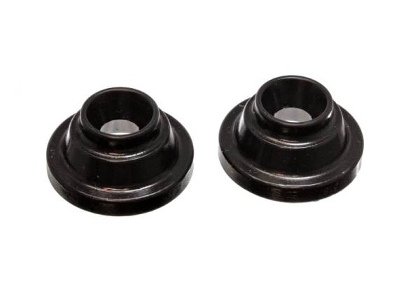 Energy Suspension - Energy Suspension 15.6104G Energy Suspension 99-06 Volkswagen Golf IV/GTI/Jetta IV Black Rear Coil Spring Isolator Set - Fits 1998-2006 Volkswagen Jetta, Beetle