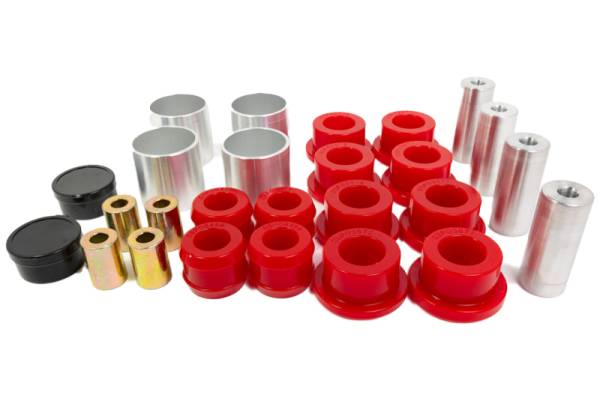 Energy Suspension - Energy Suspension 20.3102R Energy Suspension 12-20 Tesla Model S Rear Control Arm Bushing Set - Red
