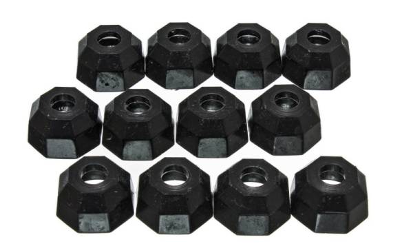 Energy Suspension - Energy Suspension 9.13108G Energy Suspension Tie Rod End Boot Oct-Box Of 12 - Black