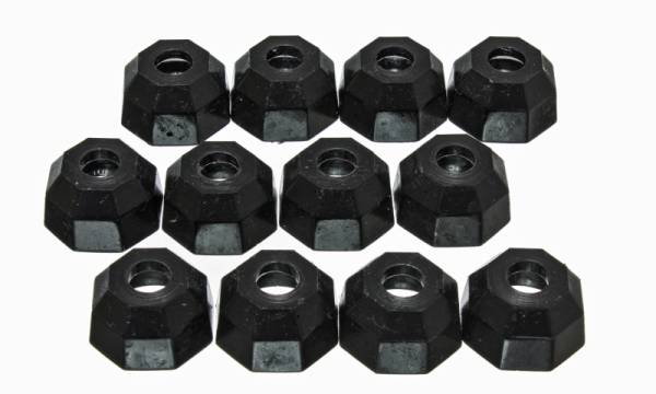 Energy Suspension - Energy Suspension 9.13110G Energy Suspension Universal Black 12mm Taper Dia Octagon Tie Rod Dust Boots (BOX of 12)