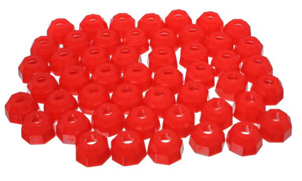 Energy Suspension - Energy Suspension 9.13114R Energy Suspension Tie Rod End Boot Oct-Box Of 50 - Red