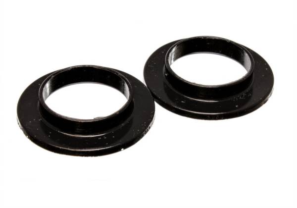 Energy Suspension - Energy Suspension 9.6103G Energy Suspension Universal 2 3/16in ID 3 1/2in OD 11/16in H Black Coil Spring Isolators (2 per set)