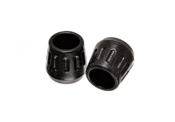 Energy Suspension - Energy Suspension 9.6111G Energy Suspension Universal Black 1-3/8in OD x 1/2in McPherson ID Strut Bump Stop Set