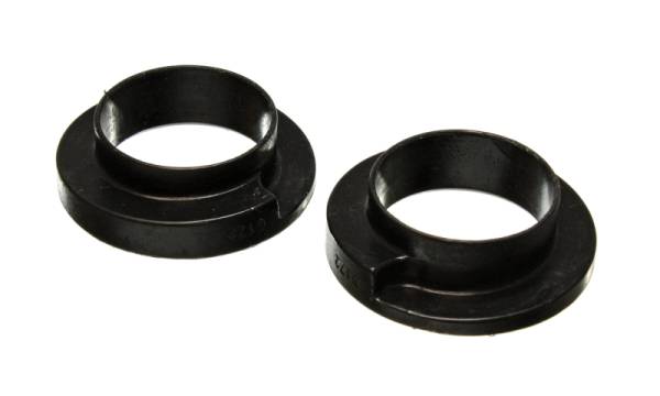 Energy Suspension - Energy Suspension 9.6117G Energy Suspension Coil Spring Isolator Set - Black