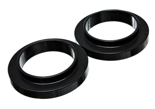 Energy Suspension - Energy Suspension 9.6120G Energy Suspension Universal 3 3/4in ID 25 7/16in OD 3/4in H Black Coil Spring Isolators (2 per set)