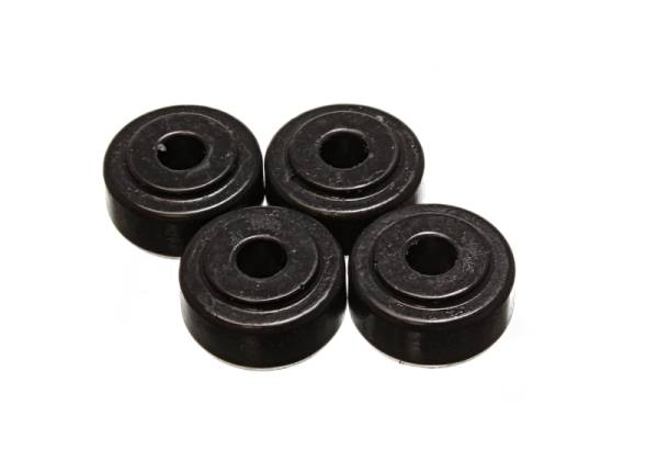 Energy Suspension - Energy Suspension 9.8101G Energy Suspension Black Shock Tower Grommets 7/8 inch Nipple / 3/8 inch I.D. 1 1/4 inch O.D. / 5/8 i