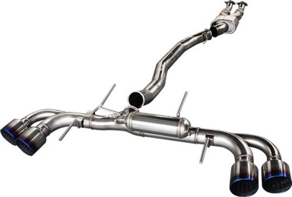 HKS - HKS 31008-KN002 HKS RACING MUFFLER R35 GT-R w/ SILENCER