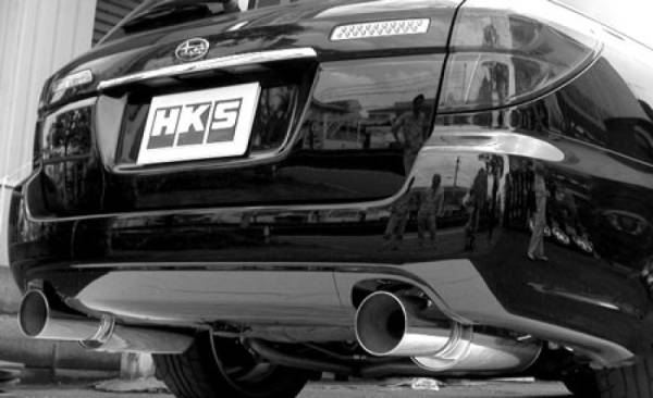 HKS - HKS 31019-AF019 HKS 05-07 Subaru Legacy GT (JDM Model Only) Silent Hi-Power Dual Exhaust