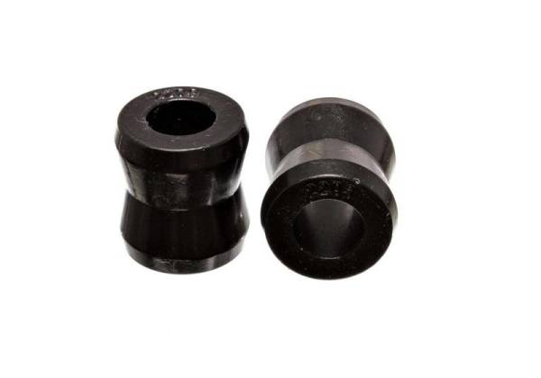 Energy Suspension - Energy Suspension 9.8143G Energy Suspension Shock Bushing Set - Black