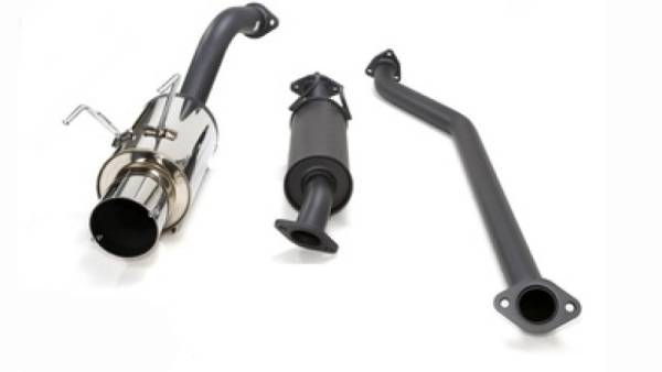 HKS - HKS 32003-BH001 HKS HI-POWER Muffler CIVIC Si 2002 USA (SUS304 NO COATING)