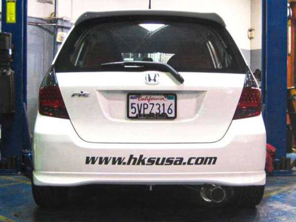 HKS - HKS 32003-BH005 HKS 07-08 Honda Fit Hi Power Exhaust (SUS304 NO COATING)