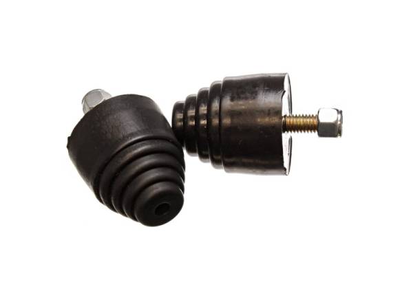 Energy Suspension - Energy Suspension 9.9101G Energy Suspension All Purpose Black Bump Stop Set 2 1/8 inch Tall / 2 inch dia. (2 per set)