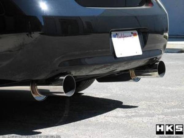 HKS - HKS 32003-BN001 HKS 09-13 G37 Sedan Hi-Power Rear Muffler (SUS304 NO COATING)