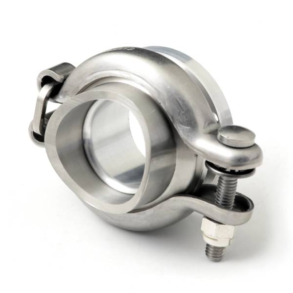 Go Fast Bits - GFB Go Fast Bits 5612 GFB Weld-On V-Band Mounting Kit - Bolt-On to Aluminum Weld On