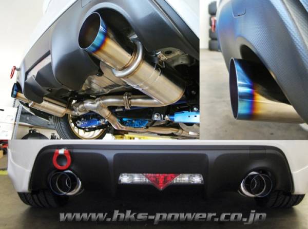 HKS - HKS 32016-BT001 HKS Hi-Power Muffler SPEC-L Scion FR-S