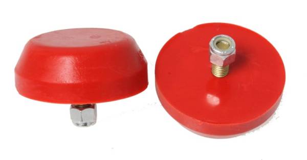 Energy Suspension - Energy Suspension 9.9117R Energy Suspension 1in Tall Flat Head Bump Stop - Red