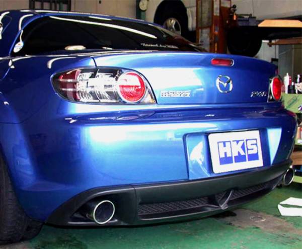 HKS - HKS 32018-AZ002 HKS 03+ Mazda RX-8 Legamax Catback Exhaust *Special Order*