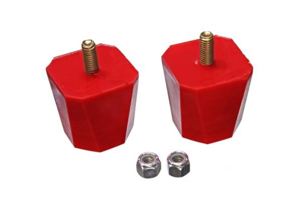 Energy Suspension - Energy Suspension 9.9136R Energy Suspension Bump Stop 2in Tall 2in Square - Red