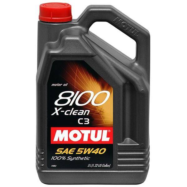 Motul - Motul 102786 Motul 1L Synthetic Engine Oil 8100 5W40 X-CLEAN C3 -505 01-502 00-505 00-LL04