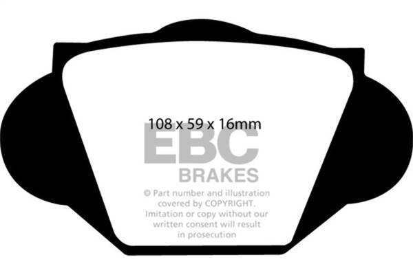 EBC - EBC Brakes S1KF2117 EBC S1 Brake Pad and Rotor Kit - Fits 1981-1989 Alfa Romeo GTV-6, Milano