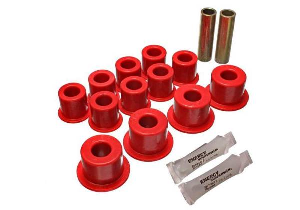 Energy Suspension - Energy Suspension 9.9536R Energy Suspension Pad - Firm - 2-7/16in L x 1-5/8in W x 15/32in ID x 1/2in H - Red