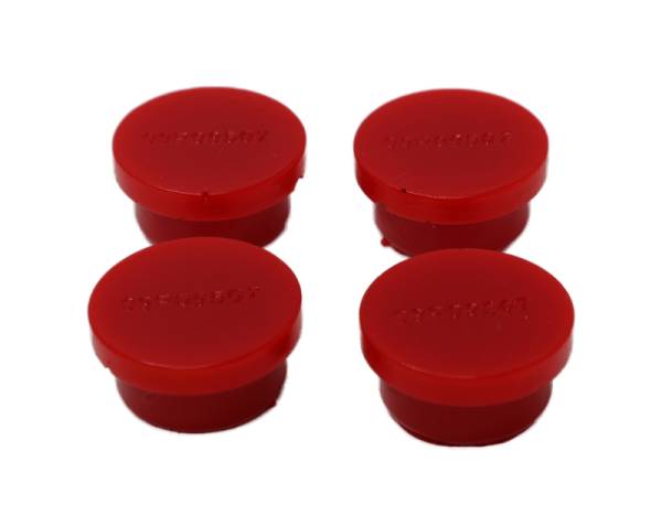 Energy Suspension - Energy Suspension 9.9549R Energy Suspension Universal End Cap Bushing Set 1.130 DIA - Red