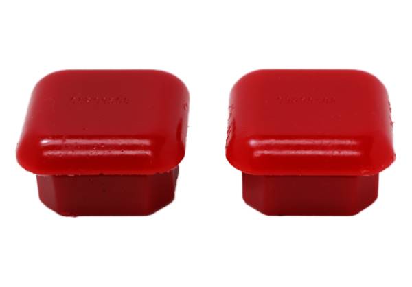 Energy Suspension - Energy Suspension 9.9551R Energy Suspension Universal End Cap Bushing Set 1.65 SQ - Red