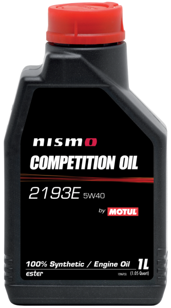 Motul - Motul 104253 Motul Nismo Competition Oil 2193E 5W40 1L
