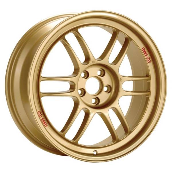 Enkei - Enkei 3797806545GG Enkei RPF1 17x8 5x114.3 45mm Offset 73mm Bore Gold Wheel 05-07 STI/06-10 Civic Si