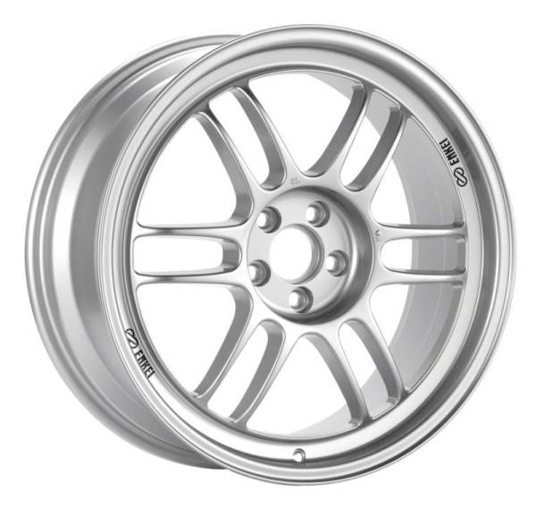 Enkei - Enkei 3798808035SP Enkei RPF1 18x8 5x100 35mm Offset 56mm Bore Silver Wheel SRT-4