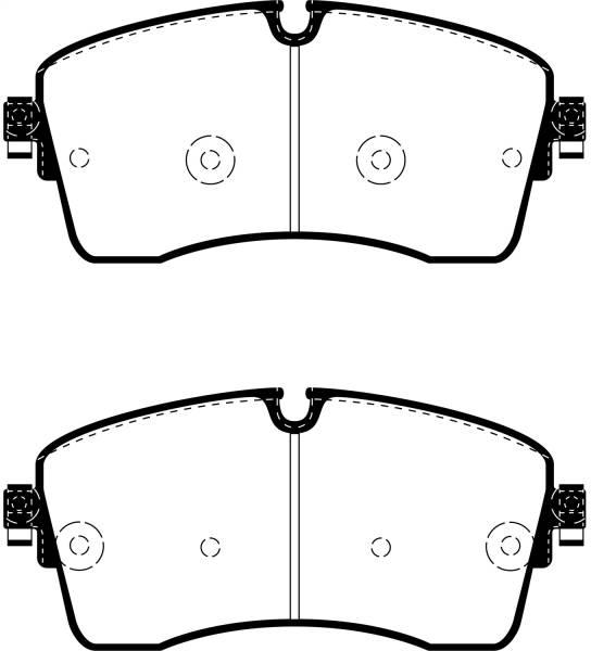 EBC - EBC Brakes S13KF2212 EBC S13 Brake Pad and Rotor Kit - Fits 2018-2023 Land Rover Discovery, Range Rover Sport