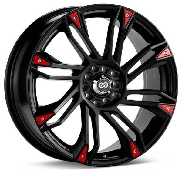 Enkei - Enkei 448-875-0142BK Enkei GW8 18x7.5 4x100/114.3 42mm Offset 72.6 Bore Matte Black Wheel