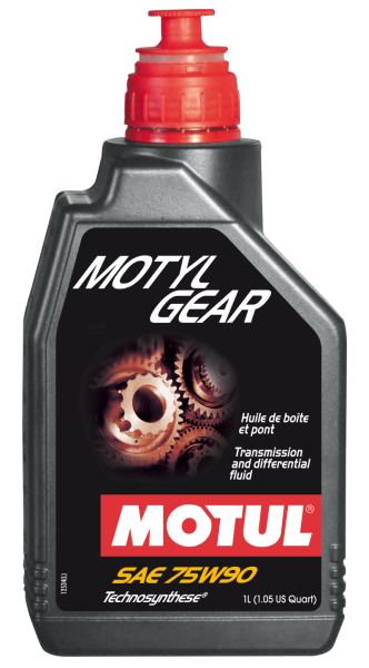 Motul - Motul 109055 Motul 1L Transmision MOTYLGEAR 75W90 - Technosynthese - API GL-5 / MIL-L-2105D