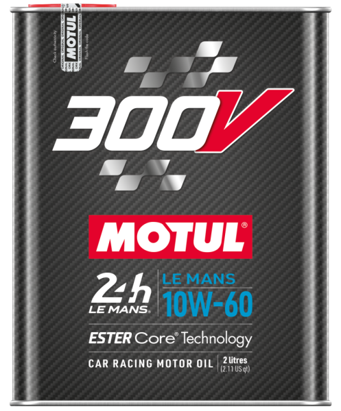 Motul - Motul 110864 Motul 2L Synthetic-ester Racing Oil 300V Le Mans 10W60 10x2L