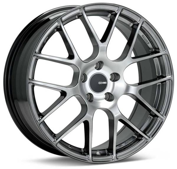 Enkei - Enkei 467-985-6535HS Enkei Raijin 19x8.5 35mm Offset 5x114.3 Bolt Pattern 72.6 Hub Bore Hyper Silver Wheel