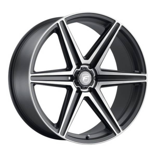 Forgestar - Forgestar F01240089P25 Forgestar X6 24x10 / 6x135 BP / ET25 / 6.5in BS Satin Black Wheel