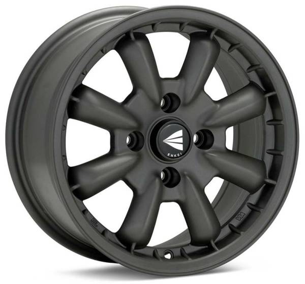 Enkei - Enkei 477-580-4800GM Enkei Compe 15x8 0mm Offset 4x114.3 Bolt Pattern 72.6mm Bore Dia Matte Gunmetal Wheel