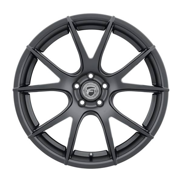 Forgestar - Forgestar F12209065P35 Forgestar CF5V 20x9 / 5x114.3 BP / ET35 / 6.4in BS Satin Black Wheel